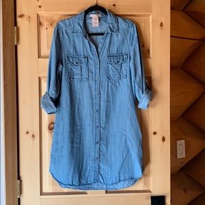 Philosophy chambray button down dress